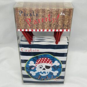 🔹️NWT Meri Go Round Pirate Captain Arghhh! Party Bags Pack of 8